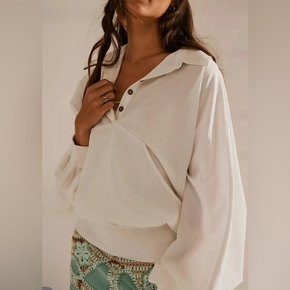 Free People Tops - FREE PEOPLE BEACH Haru Pullover Women’s - Size Large